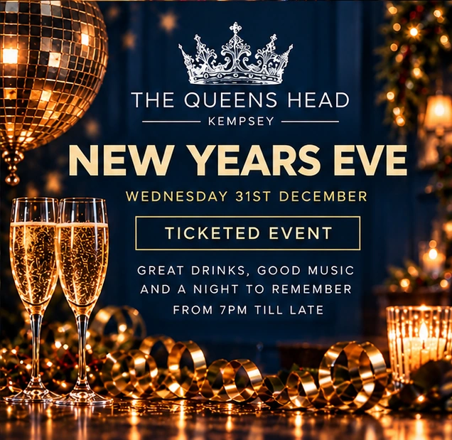 New Year's Eve at The Queens Head — ticketed event